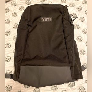 YETI authentic black and grey back-pack unisex